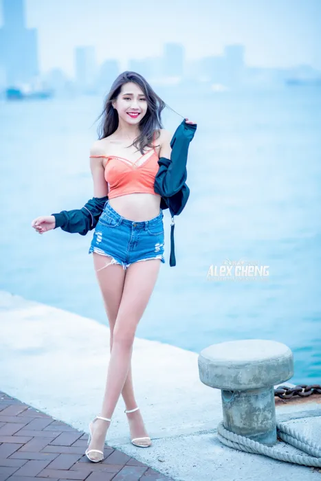 [Mzsock] NO.023 Long-legged beauty model Anita Zhuxuan sexy outdoor shot street photography#[44P]-38