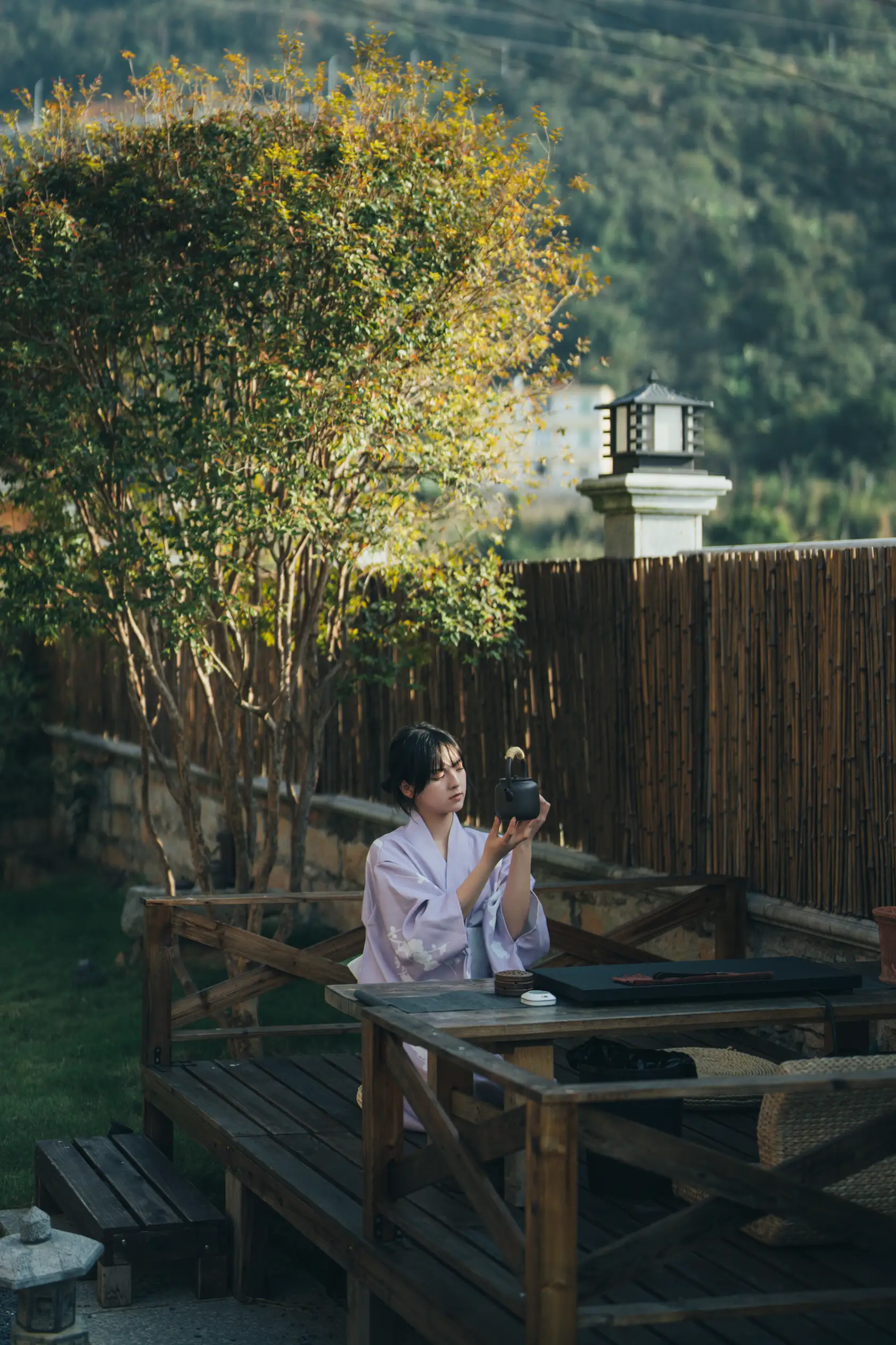 [YITUYU] 2022.02.09 Vol.772 – Japanese style story, photo of a girl in a Japanese garden dudu#[56P]-53